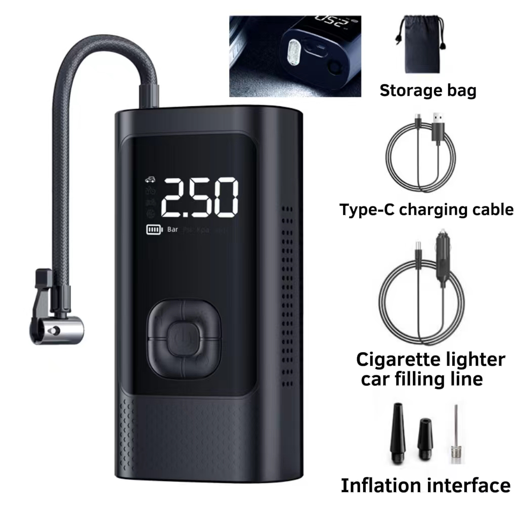 Bomba de Aire Portátil de 150  - Air Compressor reseña y precio