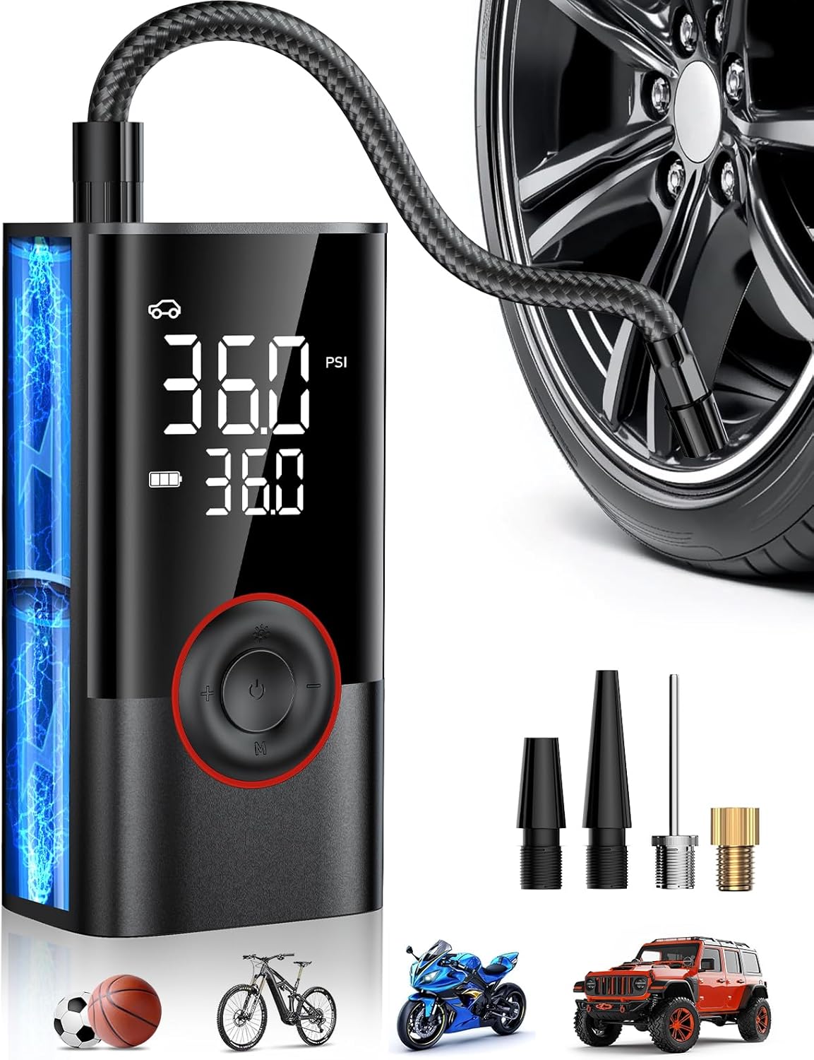 Compresor de Aire Inalámbrico  - Air Compressor reseña y precio