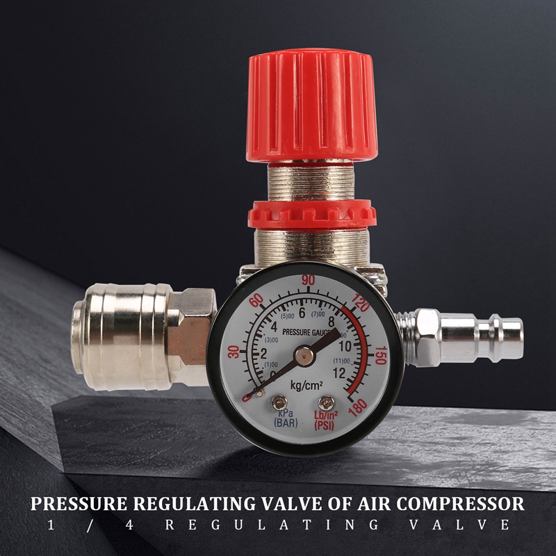 Regulador de presión de 1/4 pu - Air Compressor reseña y precio